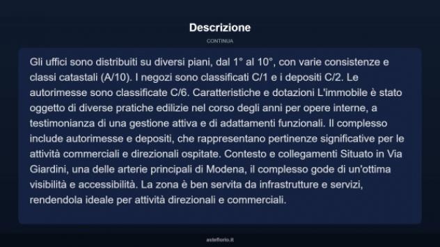 Immobile in asta di 4814 m² in vendita a Modena - Foto 4