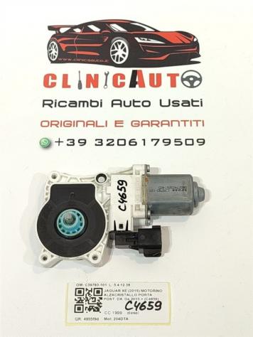 MOTORINO ALZAVETRO POSTERIORE DESTRA JAGUAR XE Serie (X760) C39793-101 204DTA (15) - Foto 2
