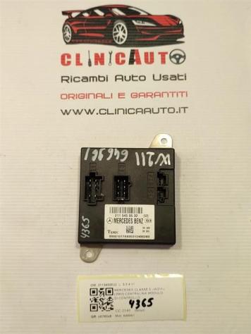CENTRALINA MODULO DI CONTROLLO MERCEDES Classe C Berlina W203 2115450532 646961 diesel 2148 (0004)