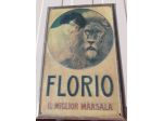 INSEGNA FLORIO IL MIGLIOR MARSALA TARGA IN RILIEVO