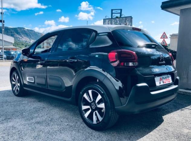 CITROEN C3 PureTech 110 S&S Shine nera tetto bianco rif. 24118757 - Foto 5