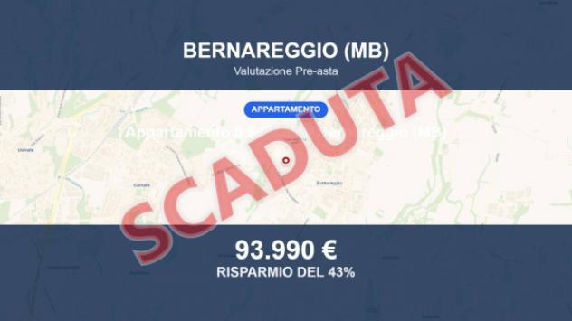 Immobile in asta di 103 m², box auto in vendita a Bernareggio