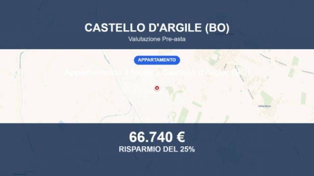 Immobile in asta di 75 m², box auto in vendita a Castello d'Argile