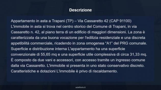 Immobile in asta di 55 m² in vendita a Trapani - Foto 10