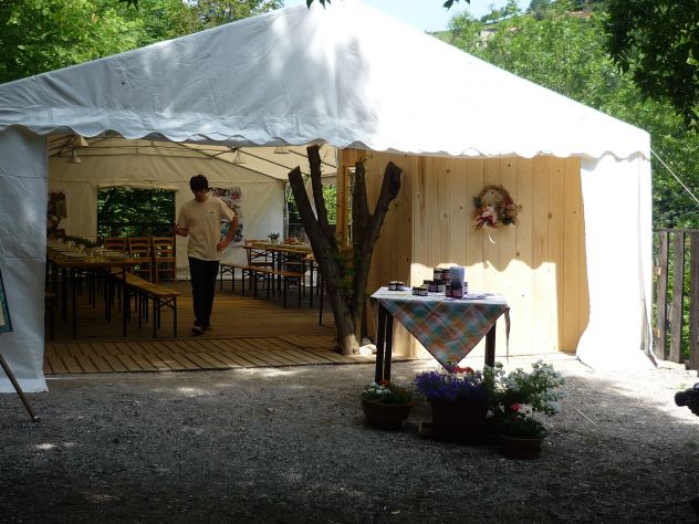 Strutture per Ristoranti, Bar 6 x 10 in Acciaio telo in Pvc - Foto 8