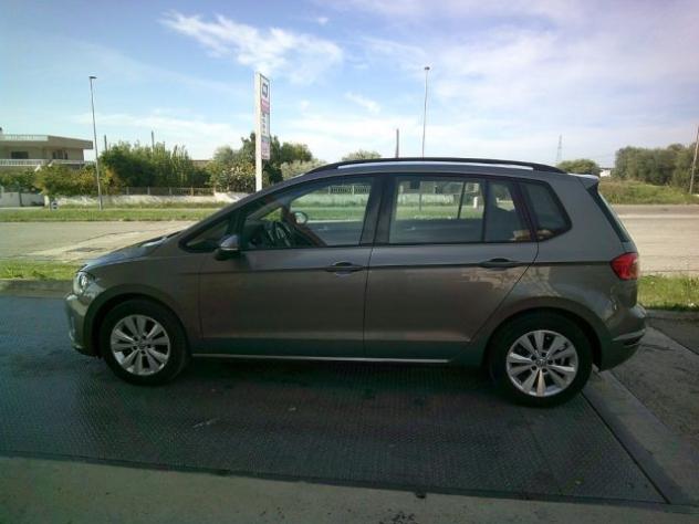 VOLKSWAGEN Golf Sportsvan 1.6 TDI 115CV Comfortline BlueMot. Tech. rif. 21613630 - Foto 8