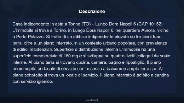 Immobile in asta di 160 m² in vendita a Torino - Foto 6