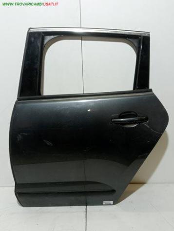 PORTA POST. SX NERO MET  999-U1310677 Carrozzeria  Lamierati esterni  Porte  Porta post. sx. PEUGEOT - 3008 - 2009  2014, PEUGEOT - 3008 - 2014  2016