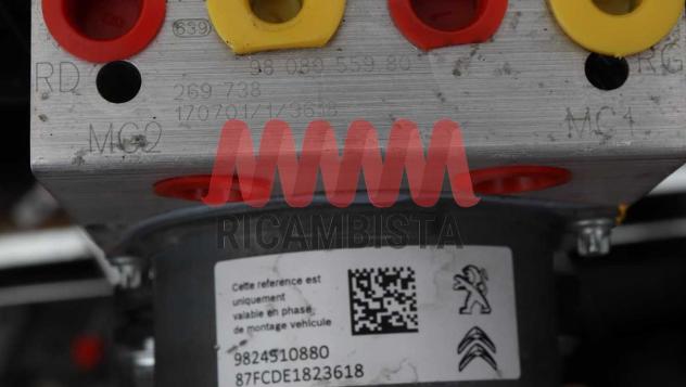 SU001A7506 Toyota Proace 2.0 centralina ABS gruppo pompa Bosch - Foto 2