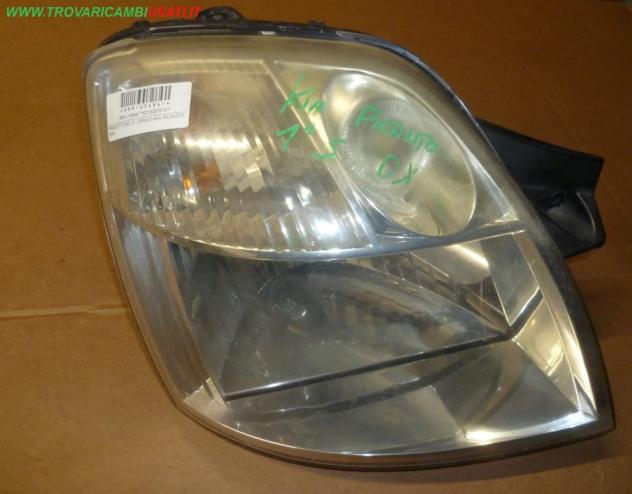 PROIETTORE D. OPACO KIA PICANTO (BA)  Parti elettriche  Fanaleria  Proiettori  Proiettore ant. KIA - PICANTO - 01-03-2004 - 01-02-2008