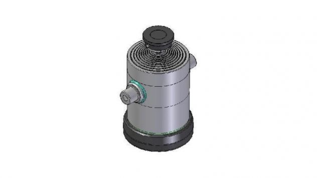 -CILINDRO TELESCOPICO STANDARD/SFERA 10 SFILATE 28 TONNELLATE