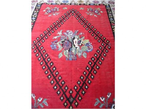Tappeto KILIM, rombo centrale, rugs - Foto 3