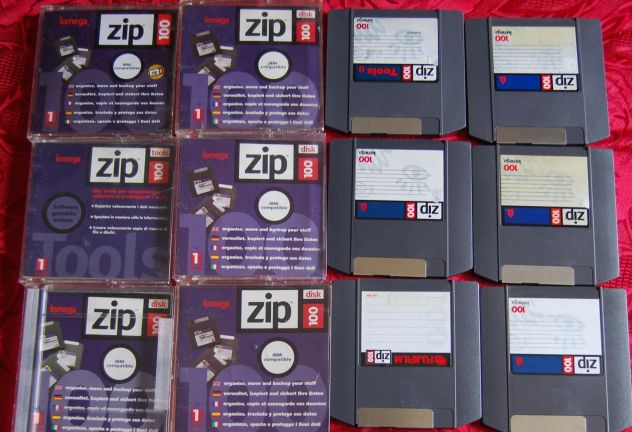 Floppy disk Iomega zip 100 mg 6 pezzi - Foto 5