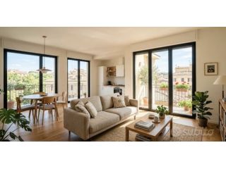 Monterotondo bilocale arredato con terrazzo
