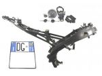 YAMAHA YFZ R 125 5D7F11100100 5D7H591A0000 TELAIO CON DOCUMENTI E KIT CHIAV &hellip;