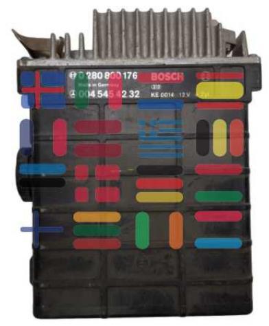 0280800176 0045454232 Mercedes Benz 190 W201 2.3 centralina motore Bosch