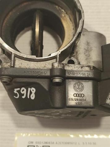CORPO FARFALLATO VOLKSWAGEN Golf 5 Berlina 03G128063A A2C53085612 BMM diesel 1968 (0308) - Foto 2