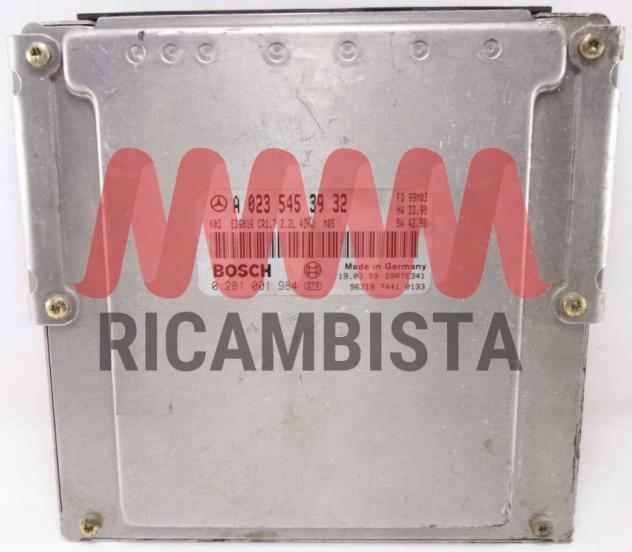 0281001984 A0235453932 Mercedes Viano 2.2 centralina motore Bosch