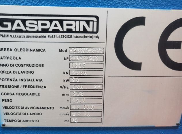 PIEGATRICE GASPARINI   4000 X 300 CNC - Foto 7