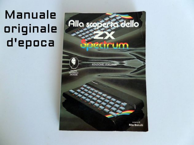Manuale vintage (Alla scoperta dello Spectrum ZX Sinclair) anno 1983