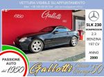 Mercedes-Benz SLK 230 Kompressor Evo 2.3 benzina 197cv
