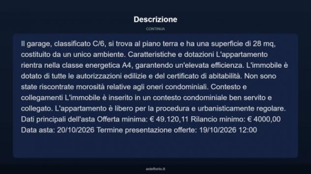 Immobile in asta di 67 m², box auto in vendita a Francofonte - Foto 4