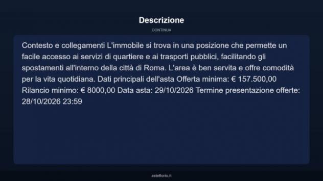 Immobile in asta di 119 m² in vendita a Roma - Foto 4