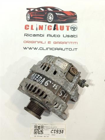ALTERNATORE MAZDA 6 Serie SH1N A2TX9181 SH diesel 2191 (12)