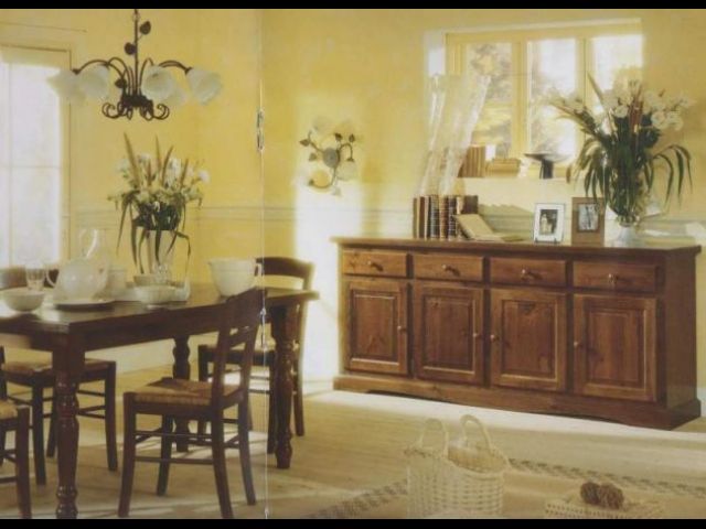 Tavolo Rustico in Legno 130 x 80 Nuovo Prezzo Fabbrica