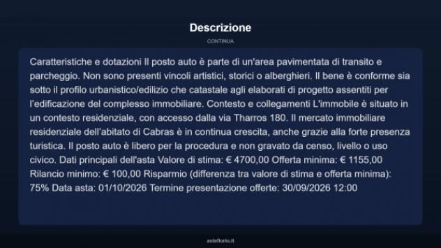 Immobile in asta di 11 m² in vendita a Cabras - Foto 8