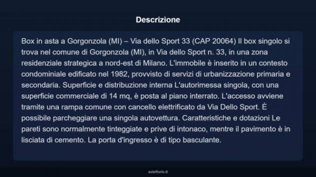 Immobile in asta di 14 m² in vendita a Gorgonzola - Foto 4