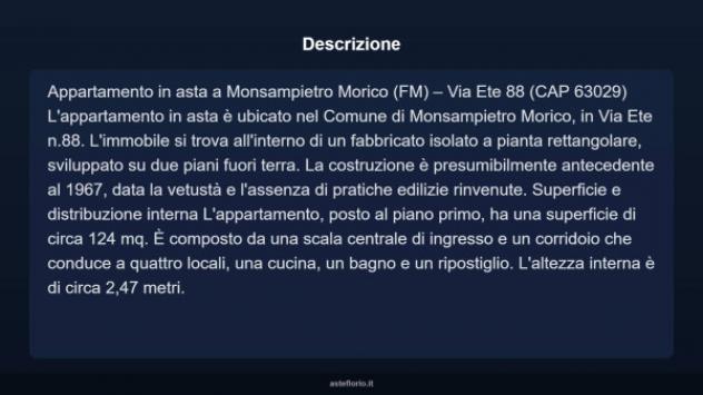 Immobile in asta di 124 m² in vendita a Monsampietro Morico - Foto 4