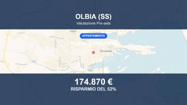 Immobile in asta di 319 m² in vendita a Olbia