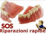 Riparazioni Protesi Dentali1ora Bassocosto Odontotecnico anche Festivi Bologna.