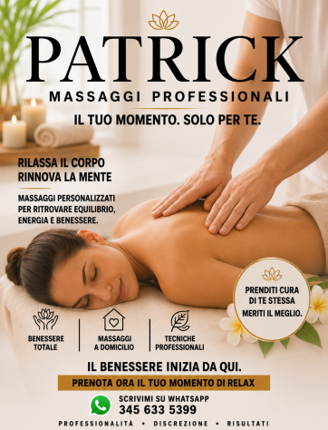 Massaggiatore Tantra per donna al tuo domicilio (Torino) Tel:3456335399