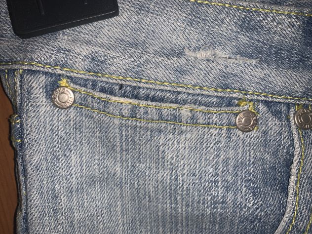 JEANS MESSI 2 VOLTE PERFETTI DA DONNA VINTAGE IN COTONE - Foto 5