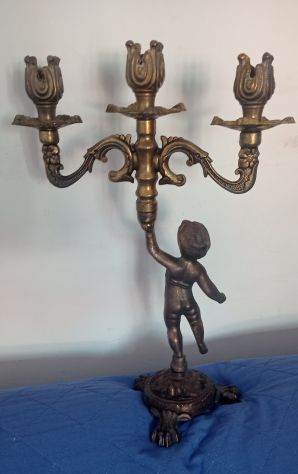 Candelabro in ottone - Foto 2