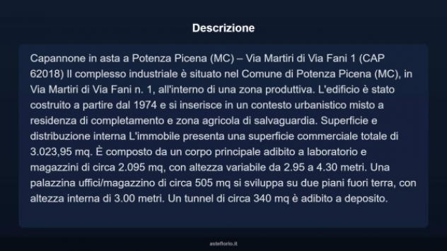 Immobile in asta di 400 m² in vendita a Potenza Picena - Foto 10