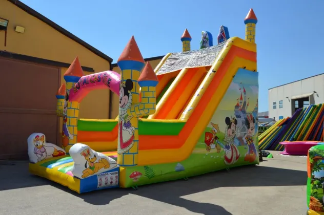 Castello Gonfiabile per Bambini per Luna Park e Aree Giochi - Foto 2