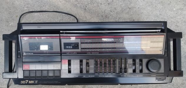 Hitachi TRK-3D7 MK II boombox con subwoofer usato (LEGGERE BENE ANNUNCIO) - Foto 5
