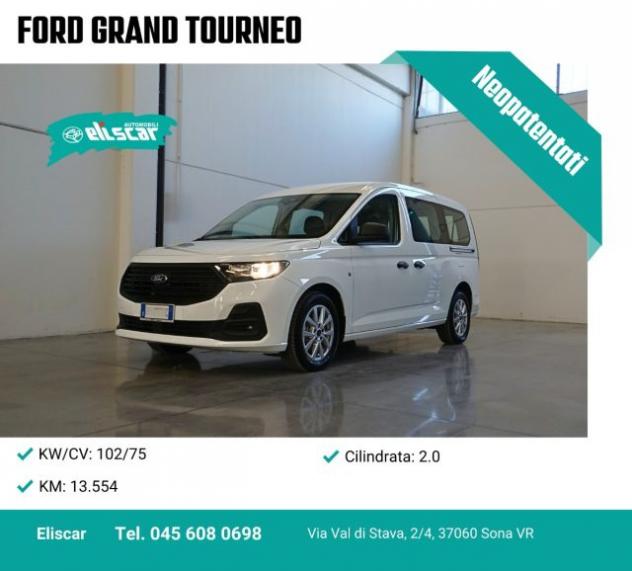 FORD Tourneo Connect Grand Tourneo Connect 2.0 EcoBlue 102 CV Plus rif. 23398937