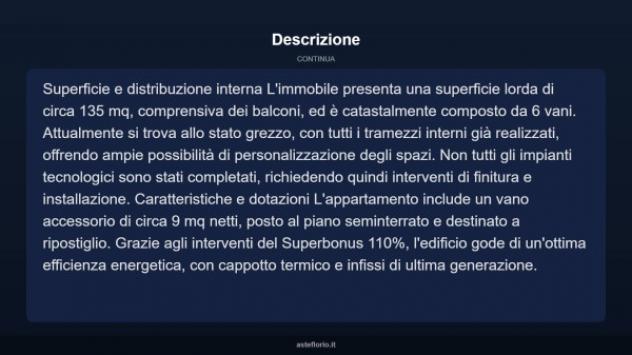 Immobile in asta di 135 m² con più di 5 locali in vendita a San Giovanni Gemini - Foto 4
