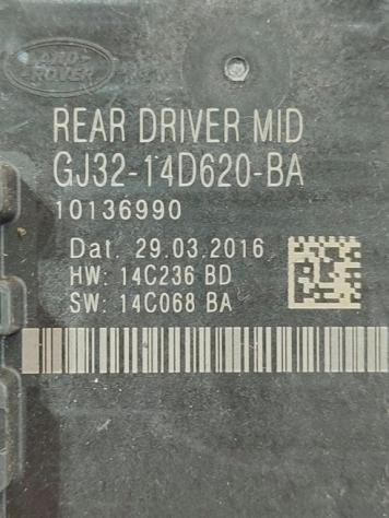 CENTRALINA PORTA POSTERIORE DX JAGUAR XE Serie (X760) GJ32-14D620-BA 204DTA (15) - Foto 3