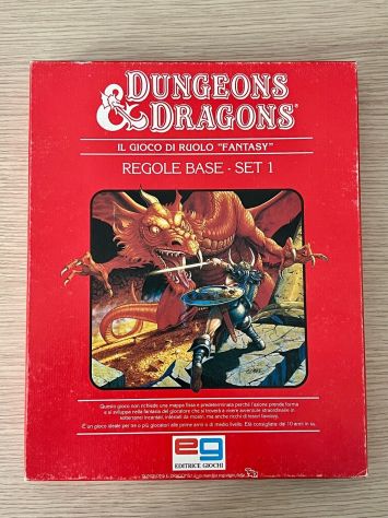 Dungeons&Dragons "Regola Base Set 1" (Editrice Giochi)