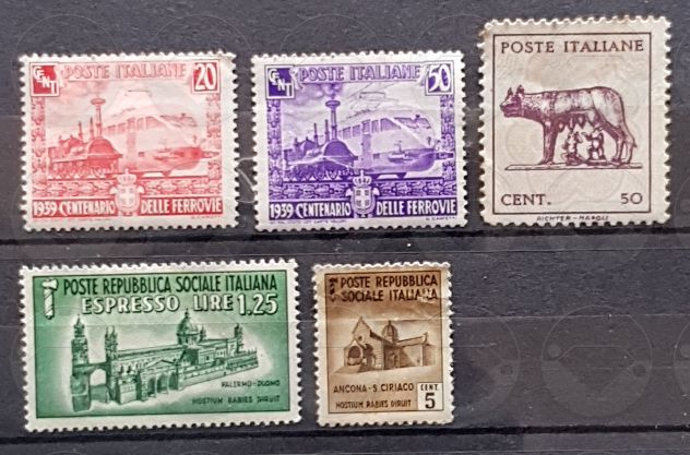 ITALIA 1906-1944 lotto di 23 francobolli - Foto 4