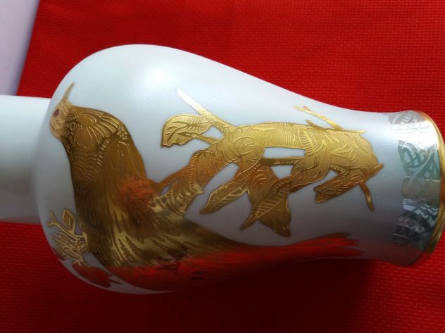 Vaso porcellana ( l'uccello del paradiso ) - Foto 2