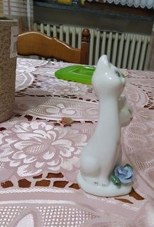 STATUETTA IN PORCELLANA - GATTI - Foto 4