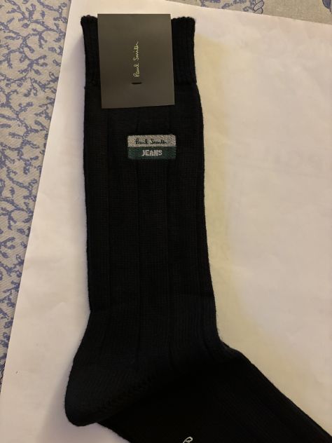 CALZE NUOVE CON IL CARTELLINO DA UOMO FIRMATE ORIGINALI PAUL SMITH,MADE IN ITALY - Foto 6