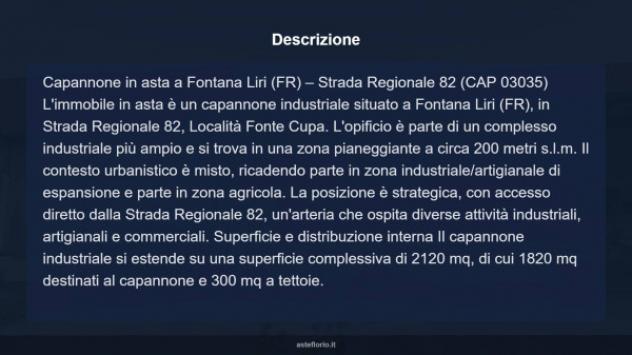 Immobile in asta di 2120 m² in vendita a Fontana Liri - Foto 7
