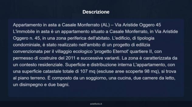 Immobile in asta di 107 m², box auto in vendita a Casale Monferrato - Foto 18